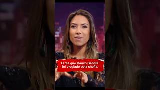 Patrícia Abravanel rasga elogios sobre o trabalho do Danilo Gentilli [upl. by Arries803]