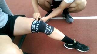 Voodoo Flossing for Knee Pain [upl. by Nannek763]