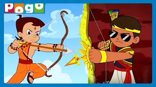 Buraai ka Anth ⚔️  10 days 10 Villains👊  Dussehra Special🔥 Little Singham  Chhota Bheem  Pogo [upl. by Jarlath]