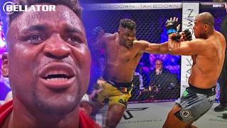 Francis Ngannous Tearful MMA Return  Full Highlights  PFL Battle of the Giants [upl. by Eleik]