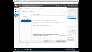 Rétrograder un contrôleur de domaine supprimer Active Directory  sous Windows Server 2008  2022 [upl. by Amick875]