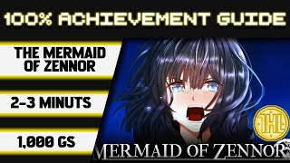 Mermaid of Zennor 100 Achievement Walkthrough  1000GS in 23 Minutes [upl. by Clarinda92]