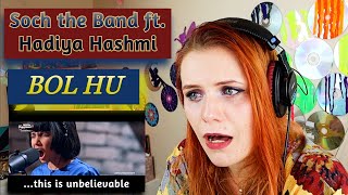 Vocal Coach Reacts BOL HU Soch The Band ft Hadiya Hashmi Nescafé Basement Season 5 speechless [upl. by Dacia]