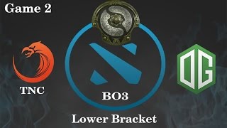 TNC vs OG Highlights Game 2 TI 6 Main Event Lower Bracket [upl. by Oap]