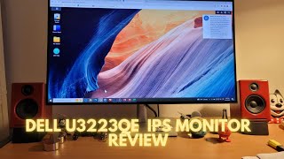 Dell UltraSharp U3223QE Monitor Review [upl. by Enitsugua]