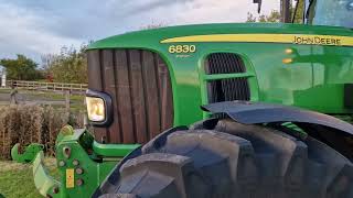 2009 John Deere 6830 Premium Tractor 22326 [upl. by Ennylhsa]