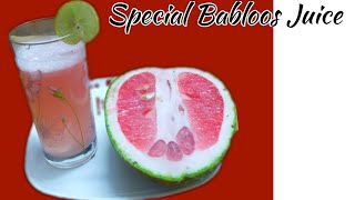 Babloos Naranga Juice  How to make Babloos Juice Recipe ബബ്ളൂസ് ജ്യൂസ് Pomelo Juice [upl. by Brindle490]