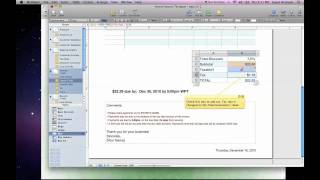 Dynamic Invoicing Template for Apple Numbers [upl. by Ekle182]