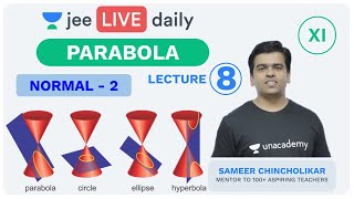 JEE Mains Parabola L 8  Unacademy JEE  IIT JEE Mathematics  Sameer Sir [upl. by Akihsal]