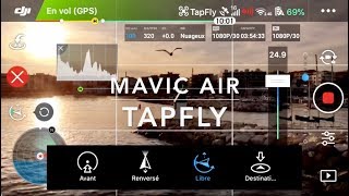 Mavic Air  Tuto Tapfly [upl. by Augusta]