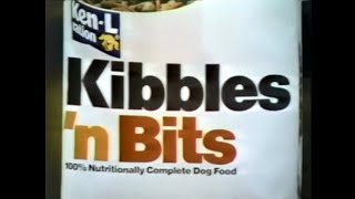 Kibbles N Bits Dog Food Commercial 1981 [upl. by Idnaj]