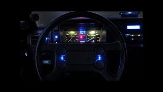 How to Install LED Light In Car Steering Wheel [upl. by Malaspina]