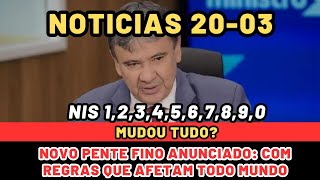 GRAVE GOVERNO CONFIRMA NOVO PENTE FINO DO BOLSA FAMÃLIA COM REGRAS QUE AFETAM A TODOS QUE RECEBEM [upl. by Kiah850]