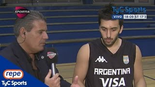 Facundo Campazzo quotTengo que centrarme en el juegoquot [upl. by Readus]