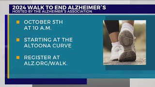 Alzheimer’s Association to host walk at Altoona Curve [upl. by Dane]