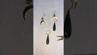 Green Polychrome Jasper Earrings Tutorial [upl. by Egidius423]