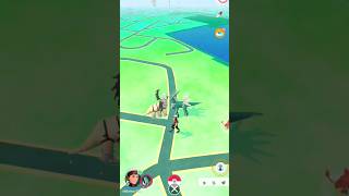 shiny DIALGA meet shiny GIRATINA in the field pokemongo shorts pokemon [upl. by Uliram957]