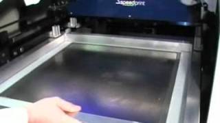 Speedprint  SP700avi inline stencil printer [upl. by Eylsel]