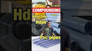 Plastics compounding  pvc  hdpe  plasticresin engineeringplastic plasticpipe pvcresin [upl. by Kceb]