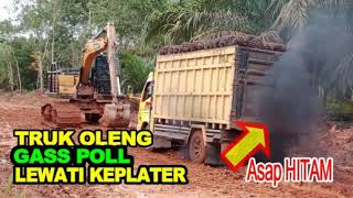 Viral Truk Oleng Gass Poll di Lumpur [upl. by Elbag]