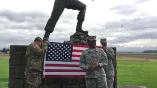 Reenlistment ceremony 20161128 [upl. by Emirak817]