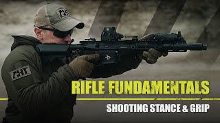 Shooting Stance amp Grip  Pros Guide to Rifle Shooting Fundamentals [upl. by Anerroc]