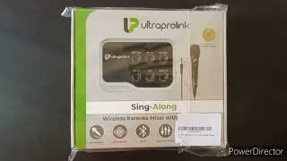 Ultraprolink Sing along Wireless Karoake mixer with recording Unboxing and testing  ramdurg [upl. by Atkinson]