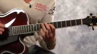 Jazz Guitar Lessons with Andreas Oberg Major Scale Modes [upl. by Tattan]