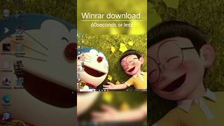 Download Winrar in 60 seconds or less viralshorts ytshorts download subcribe [upl. by Ahsinaw34]