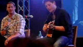 Jensen Ackles sings at JIBCON 2010 [upl. by Mayyahk840]