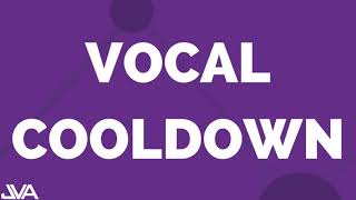 Vocal Cooldown Exercise 6 [upl. by Asreht]