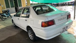 Toyota TERCEL 1993 nhập Mỹ máy 15 Fun xăng trợ lực 55tr đt 0903616567 [upl. by Nomla764]