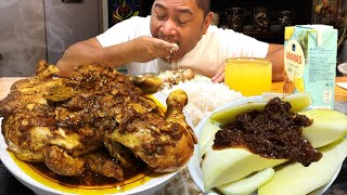 BUONG MANOK ADOBO SARSARAP MANGGA AT BAGOONG Filipino Food Mukbang Love The Philippines [upl. by Notac579]