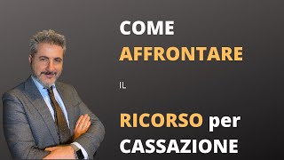 quotCome affrontare ricorso per cassazionequot Webinar aprile 2020 [upl. by Einnad]