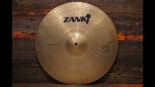 SOLD  Zanki 18quot Rotocasting Medium Thin Crash Cymbal  1548g [upl. by Kolb]