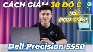 Hạ Nhiệt cho Dell Precision 5550 trong 1 phút Giảm ngay 30 độ C đơn giản Tắt CPU Turbo Boost [upl. by Ij]