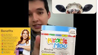 Beneficios de tomar calostro bovino 🐄 Miracle Moo Bovine Colostrum [upl. by Vedette842]