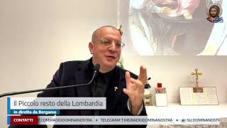 1ª PARTE 🔴INTERVENTO DON ALESSANDRO🔴 IN DIRETTA DA BERGAMO 03 11 24 [upl. by Dnaltiak]