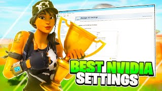 The BEST Fortnite NVIDIA Control Panel Color Settings SO GOOD [upl. by Ivz]