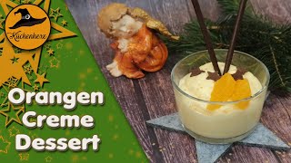 Herrliches Orangencreme Dessert für Weihnachten [upl. by Aisek]