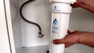 How To Replace Cartridge In Hydrovivs Tailored Tapwater System [upl. by Kerge86]