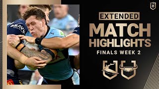 NRL 2024  Sharks v Cowboys  Extended Match Highlights [upl. by Ativet]