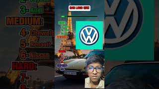 CAN YOU NAME THESE 🚗 10 CAR LOGOS quiz car carbrands shorts youtubeshorts trending challenge [upl. by Imis]