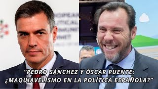 Pedro Sánchez y Óscar Puente Manipulación de las Masas [upl. by Witt]