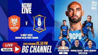 LIVE  RATCHABURI FC vs BG PATHUM UNITED  THAI LEAGUE 1 202324 MW27 [upl. by Enylorac]