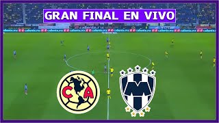 🔴 AMÉRICA vs MONTERREY EN VIVO ⚽ LA GRAN FINAL LIGA MX APERTURA 2024  LA SECTA DEPORTIVA [upl. by Luci]