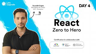 Day 4  React Zero to Hero 5 Days [upl. by Mcnamee80]