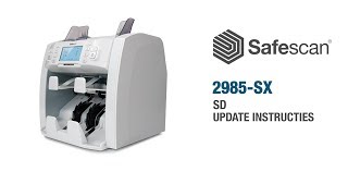 Safescan 2985SX SD Update Instructies  Nederlands [upl. by Tressa]