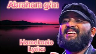 Abraham gebremedhin music Hamelmalo [upl. by Terryn]