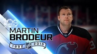 Martin Brodeur owns many key career goalie records [upl. by Adlemy]